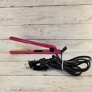CHI Air Expert Classic 1" Tourmaline Ceramic Flat Iron Hair Straightener Pink